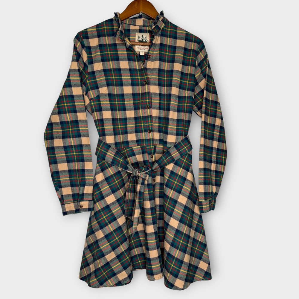 Cozy Cabin Flannels by Kiel James Patrick New England House Dress Colorful Large
